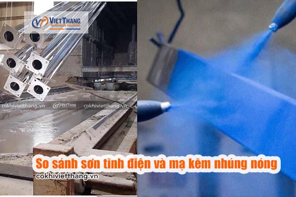 So-sánh-sơn-tĩnh-điện-và-mạ-kẽm-nhúng-nóng